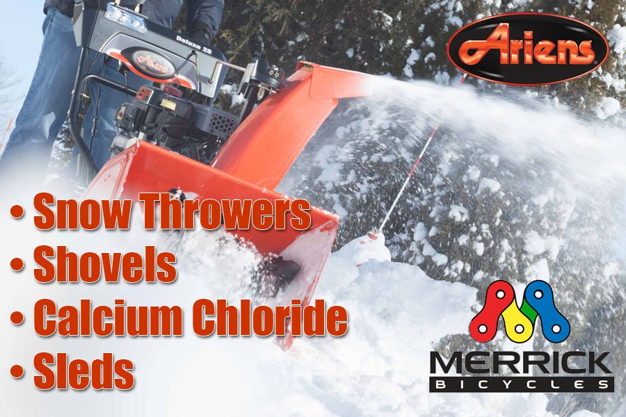 Be Prepared for the Storm! Snow Throwers, Shovels, Calcium Chloride and Sleds all in Stock! ow.ly/Xn7OA
