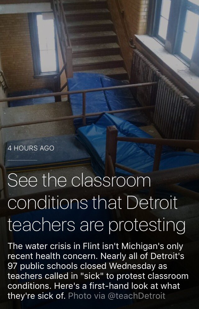 DetGolfWife_'s tweet photo. This makes me sad... #Detroit #DPSTeachersFightBack https://t.co/ZDRDeGcPsH