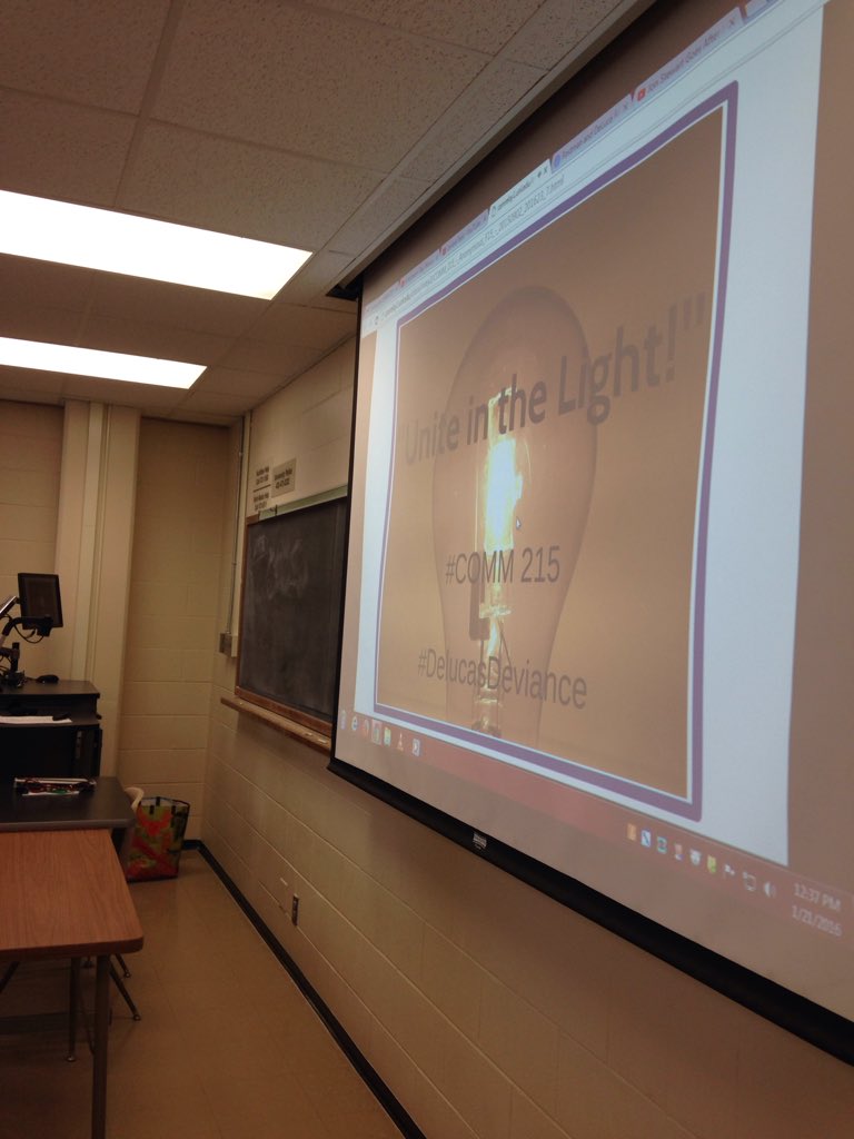 christinaivey37's tweet photo. Unite in the Light!! #COMM215 #DelucasDeviance #lovemyclass https://t.co/2o43003PPw