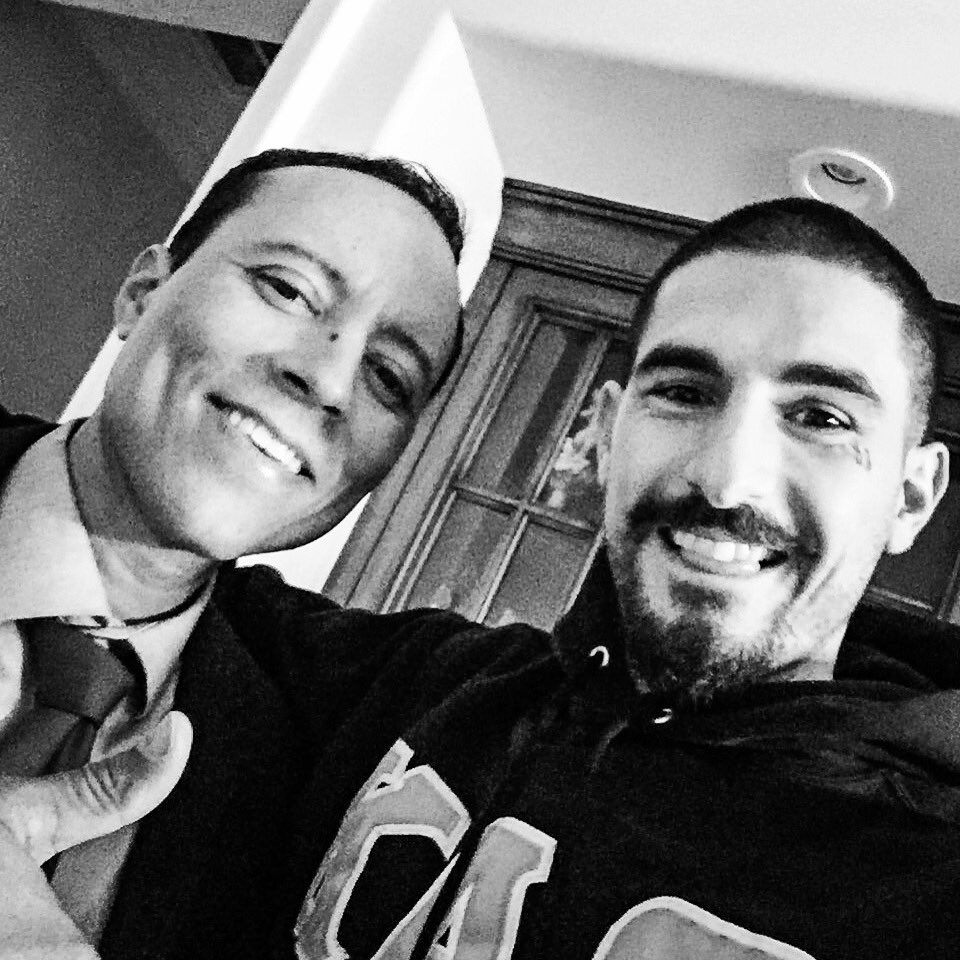 michaelgirgenti's tweet photo. #BTS vibes w/ the man @yanceyarias 📽 #secretsofdeception #yanceyarias #michaelgirgenti @ActorsAccess https://t.co/fefIF9LIH0