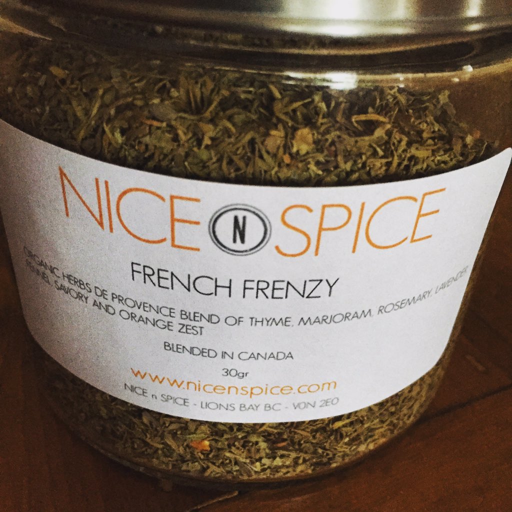nicenspice1's tweet photo. In celebration of everything French 🇫🇷. Our organic Herbs de Provence 'French Frenzy' is here! https://t.co/Z5QwCoQL6U