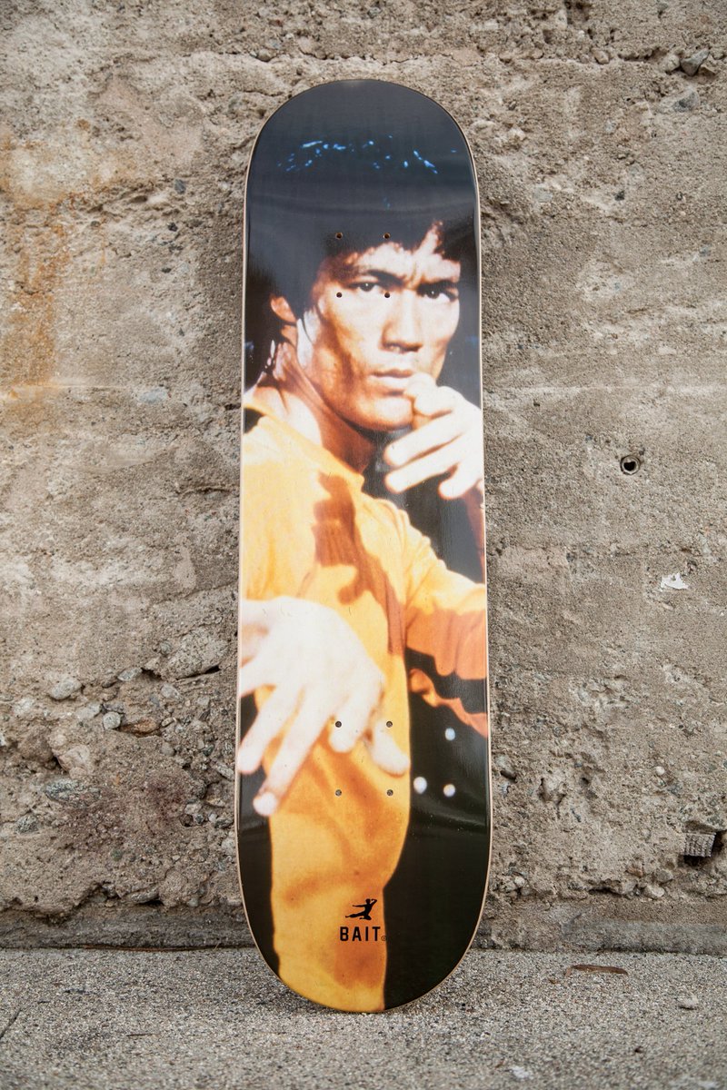 bruce lee skate deck