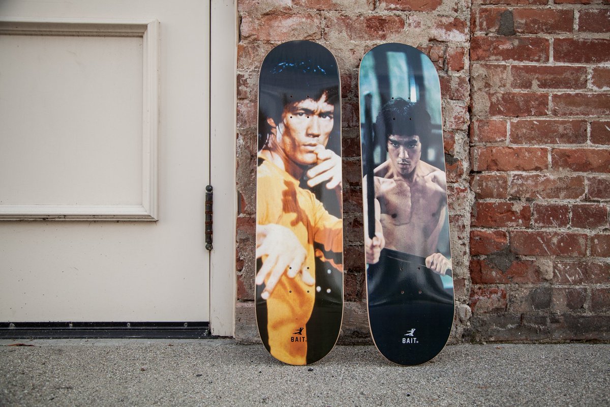 bruce lee skate deck