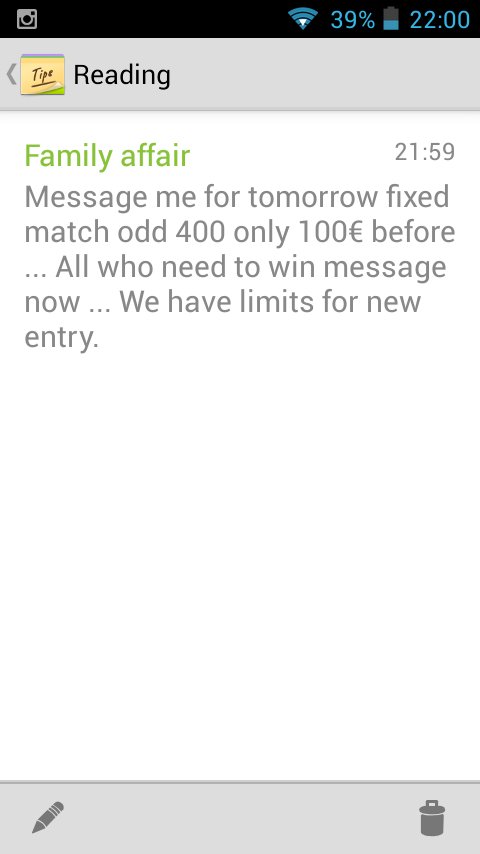 FixedMatch18's tweet image. Message me now if you need to win