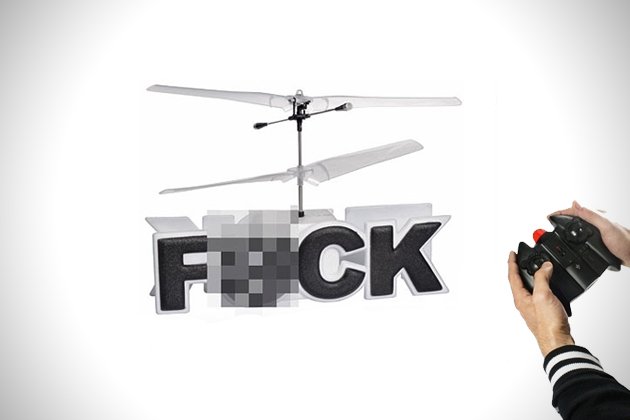 MyLittleGadget's tweet photo. Funny Remote Control Flying F*ck Helicopter https://t.co/mpivkjhpl6 #coolgadgets #funny #technology https://t.co/Ss3AAtdFVc