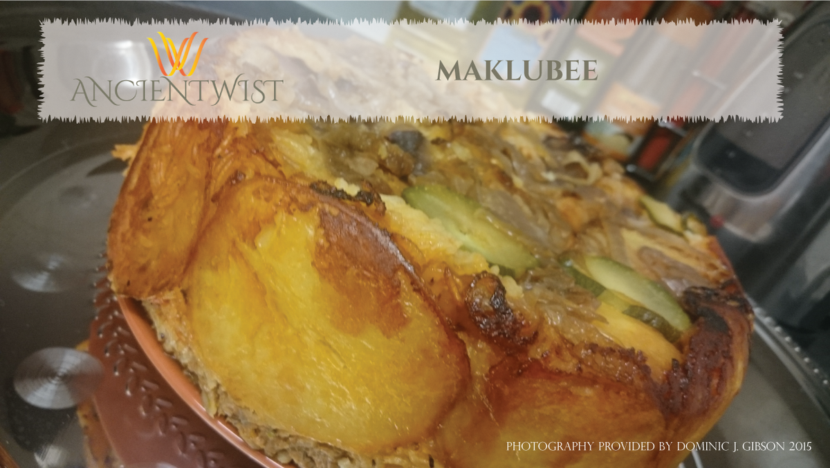 ancientwist's tweet photo. #Maklubee #Ancientwist SO DELICIOUS!! :) Recipe here - https://t.co/OJbvfnjx0M https://t.co/hdL6D5G43S