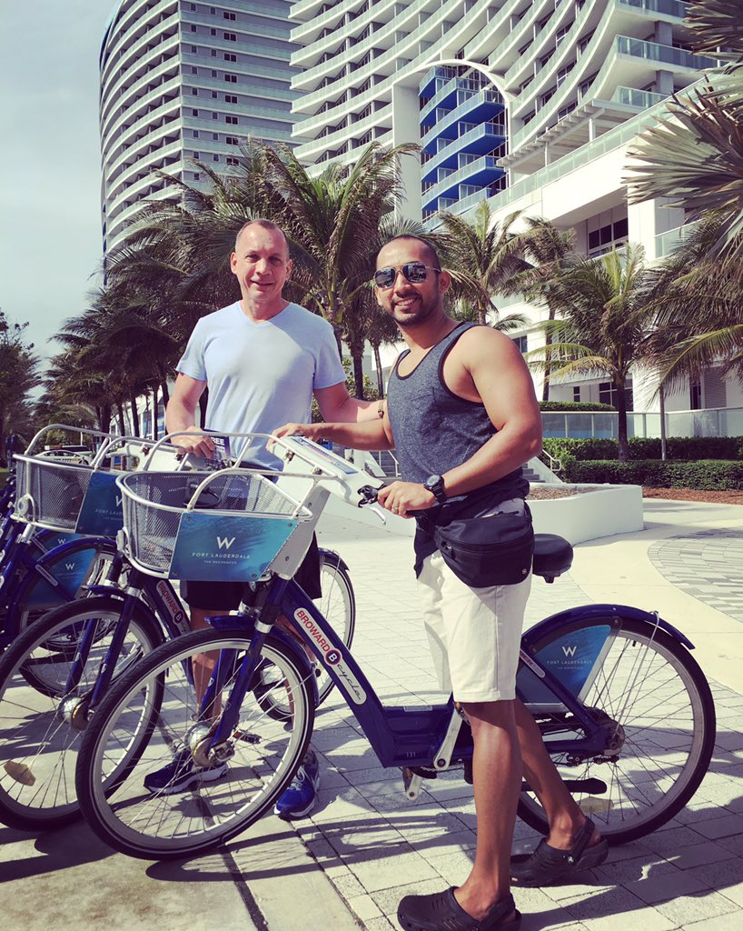 BrowardBcycle's tweet photo. The first to ride #bcycles with new decals. @WResidencesFTL decals look great! B-safe and have fun! https://t.co/UlPP7dtzjT
