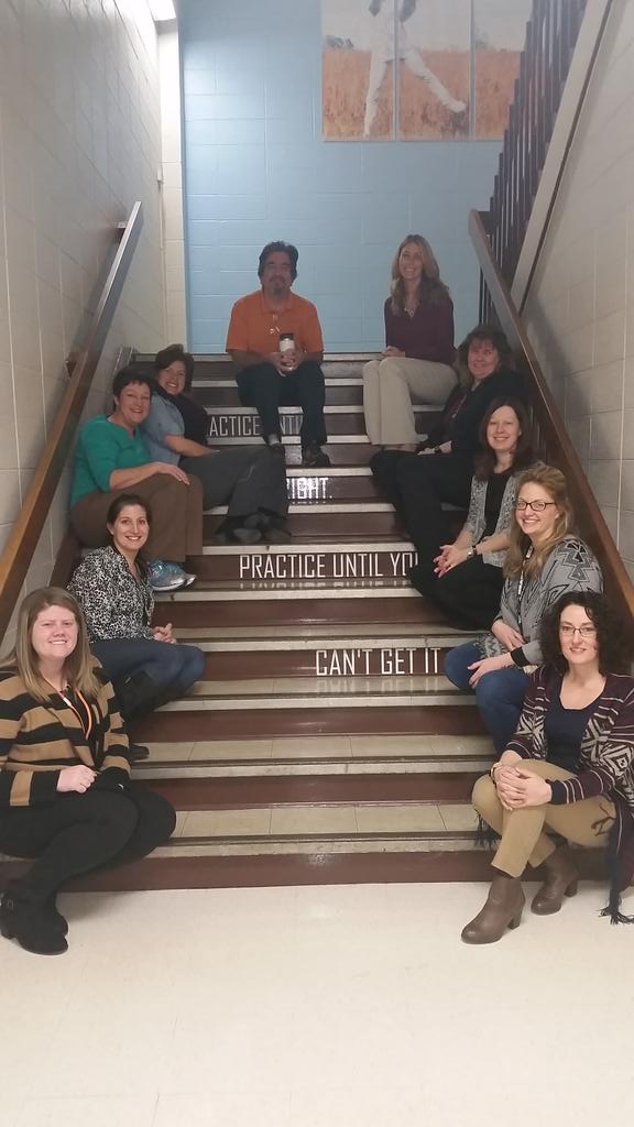 Gee14Jay's tweet photo. @astroacademy7  The Building Improvement team working on their latest stair quote. https://t.co/sIKGYR0g6a