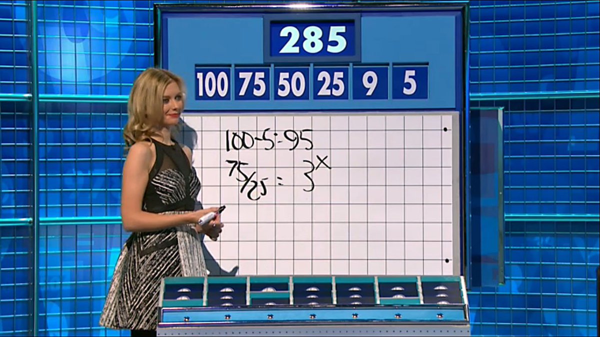 RachelRileyFC's tweet photo. Rachel Riley on today's #Countdown. #Numbers2 #SteelStyle https://t.co/lxIvdSH9Ak