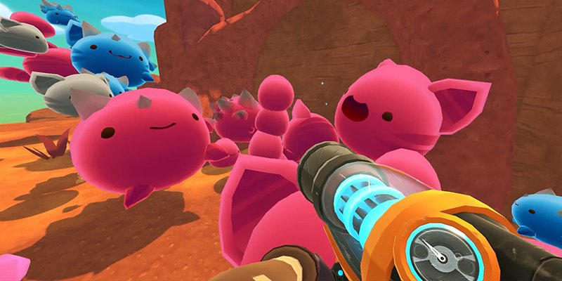 Des trucs gluants, de la cruauté animale et du mignon dans Slime Rancher.

→ indius.org/actualites/sli…