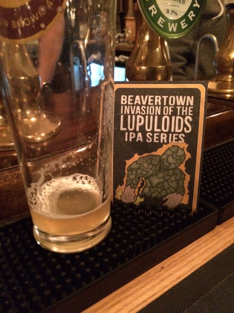LeytonTechnical's tweet photo. Nice little @BeavertownBeer taster at @cheshamarms, deceptive IPAs are the way forward! https://t.co/LB5leBaKMC
