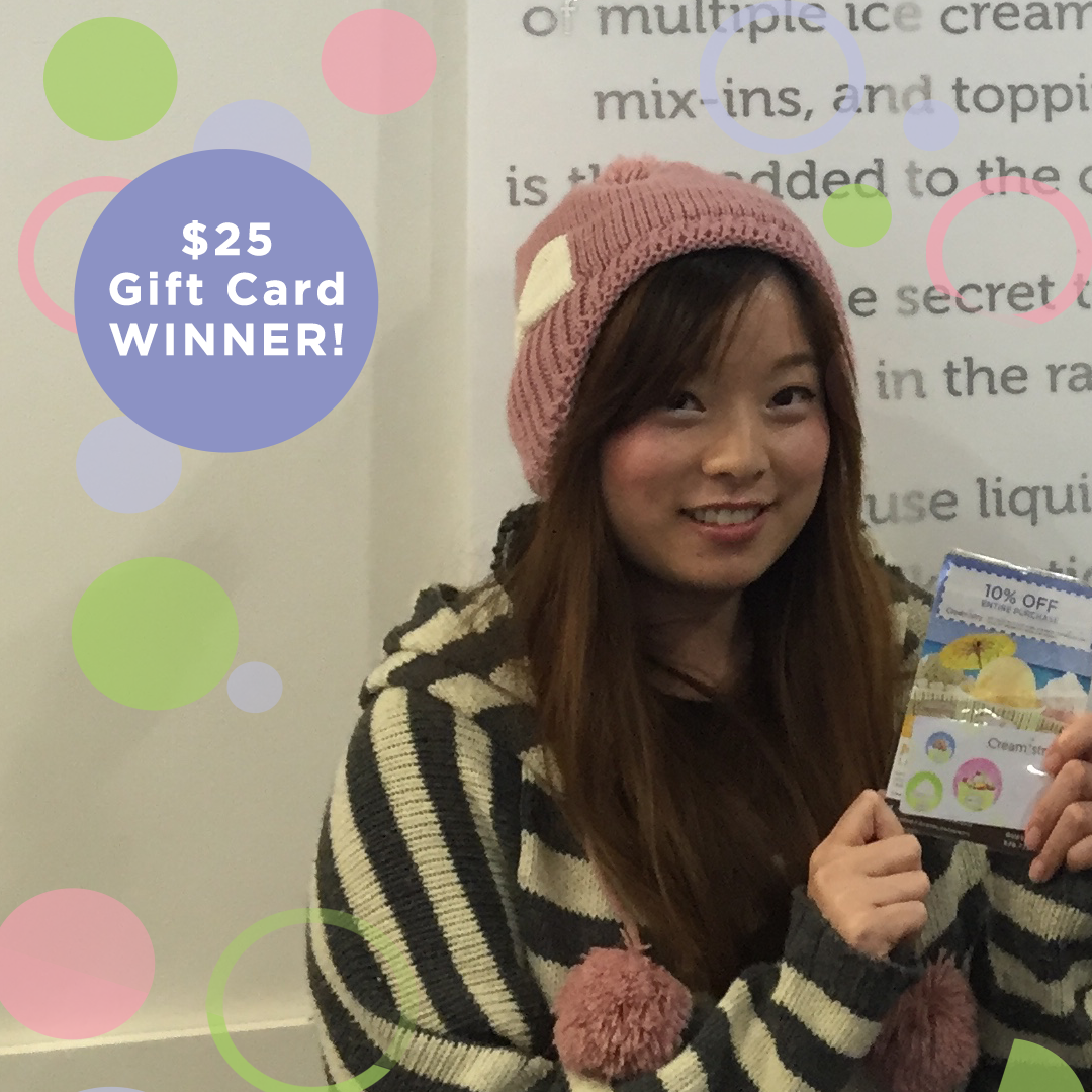 creamistry_rh's tweet photo. Winner, winner, ice cream dinner! Congrats @Kixidoll!. Enter to win https://t.co/GFIg2ZWcqz #icecream #626freebies https://t.co/rjZ0u82IAP