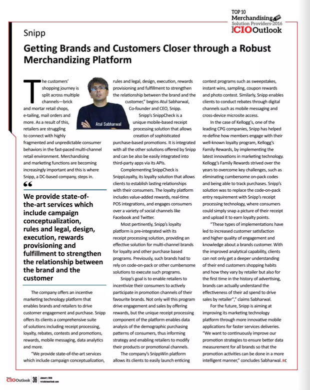 C0p3hagu3n's tweet photo. $SPN.V #SnippInteractive --- Recognized as a top 10 merchandising solution provider for 2016 https://t.co/saOAPyVKZf https://t.co/KOj8F6p4bF