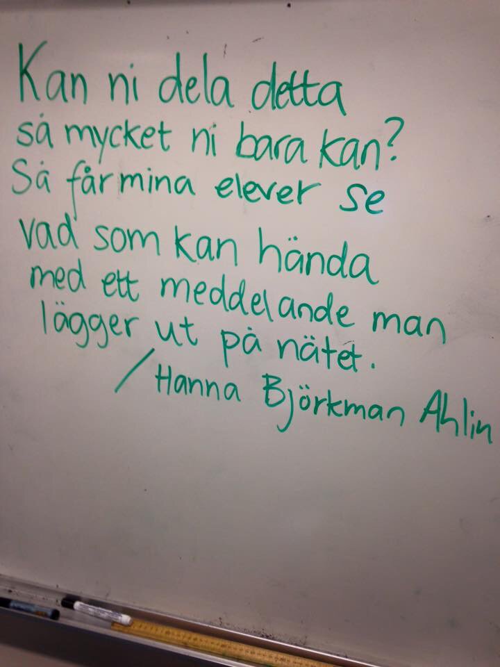 HelenaPersson0's tweet image. Lektion i vad som händer