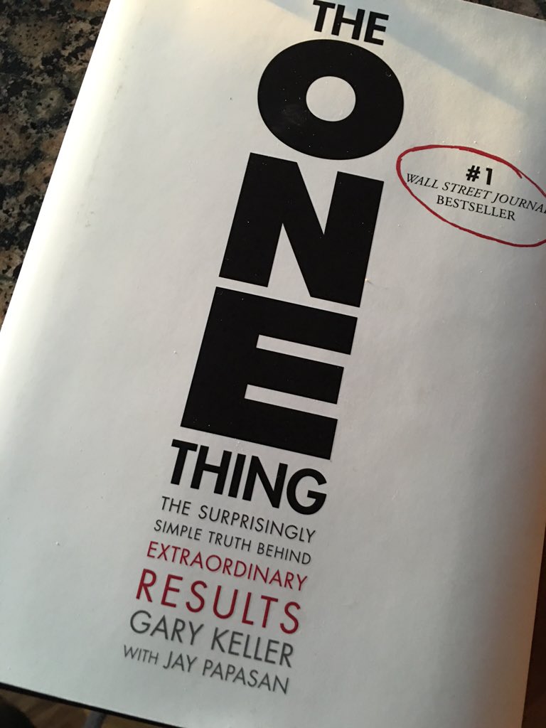 apburkholder's tweet photo. @LeahLauchlan 

Love how easy to read it is and highlight!  Already on chapter 6!  #TheOneThing https://t.co/PFoydcOllN