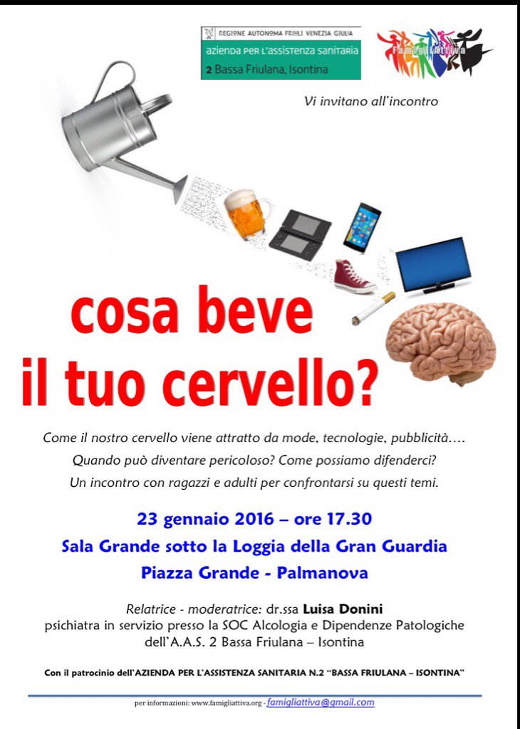 Inoltriamo un'iniziativa molto interessante!