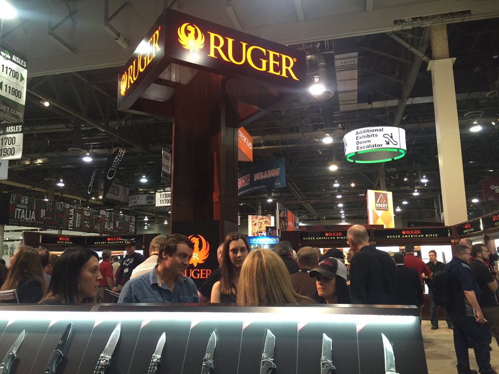 UH_Chantelle's tweet photo. Meeting @rugerforum for @GirlswthGuns @UnivHuntress @SportsmanWH loving @nssfshotshow #SHOTShow2016 #outdoor #family https://t.co/F3q1eM5nQk