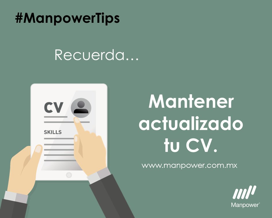 ManpowerMeCA's tweet photo. #ManpowerTips Para incrementar tu empleabilidad... https://t.co/ICrHr8E413