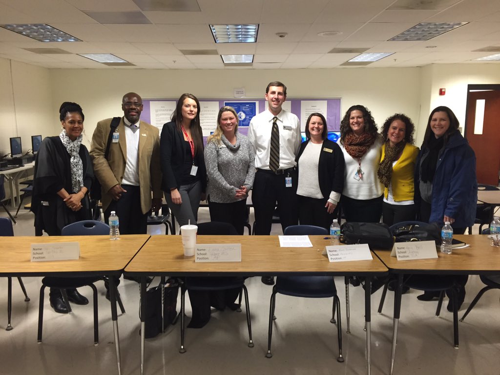 Had a great day with MS Assistant Principals. It is important we take time to mentor/develop our future leaders!