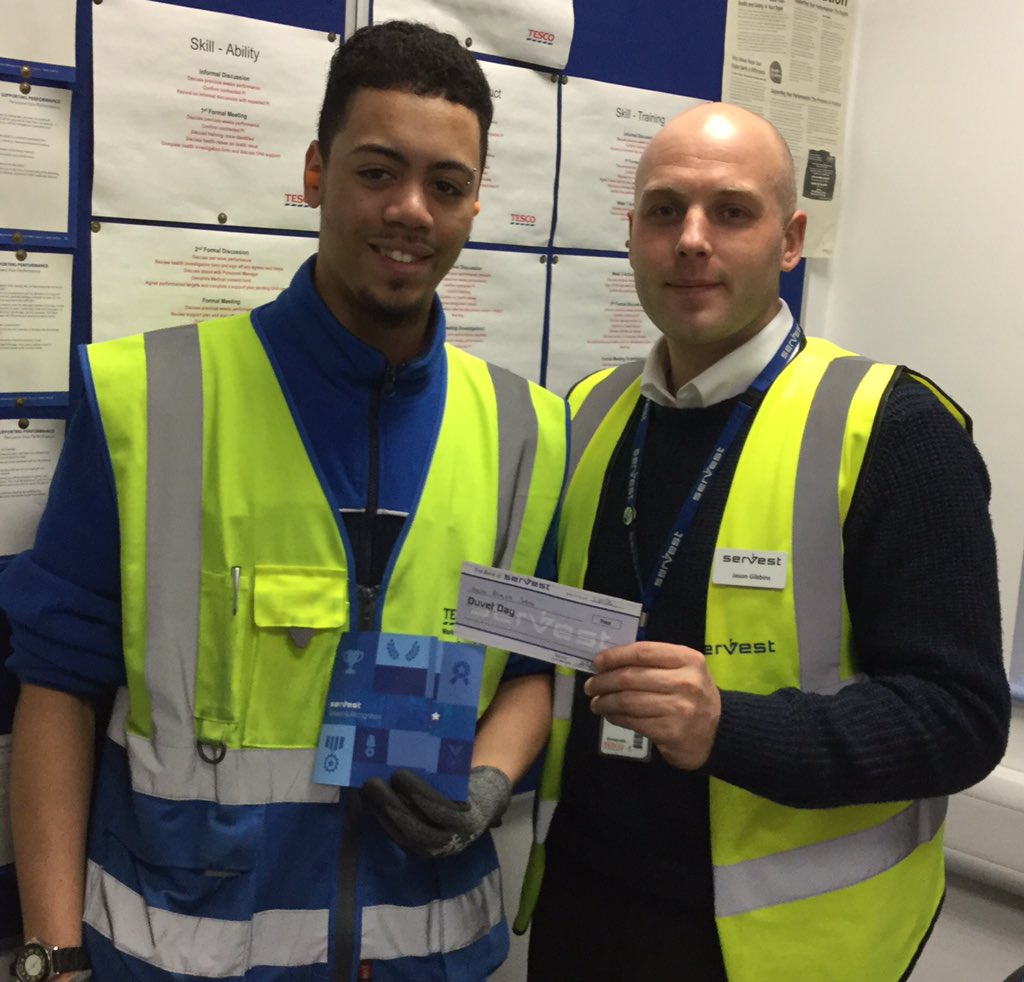 Truly committed to the job and always willing to support the team. Well done guys! #recognition #servestchequebook