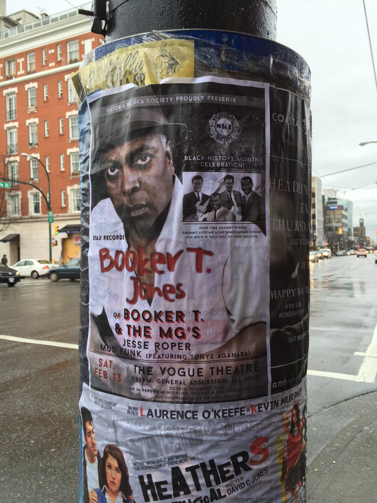 itswherewelive's tweet image. .@BookerTJones and @jesseropershow  are playing @VogueTheatre on the 13th!! We have tickets, do you?