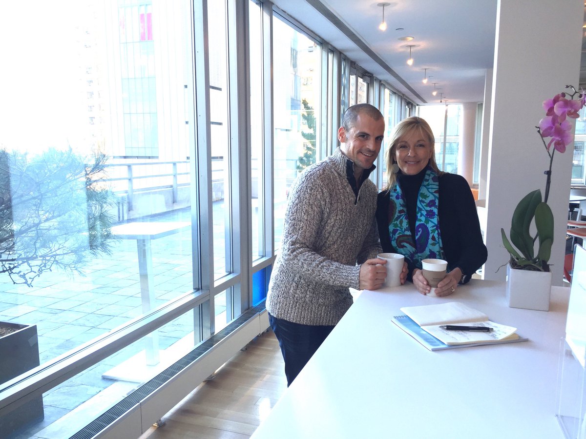 Thank you James Brewer for amazing morning at Steelcase, venue for "Future of Wellness at Work" event. Stay tuned.