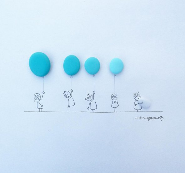 Linkymall's tweet image. Cute! Artwork from Spanish Artist Jesuso Ortiz