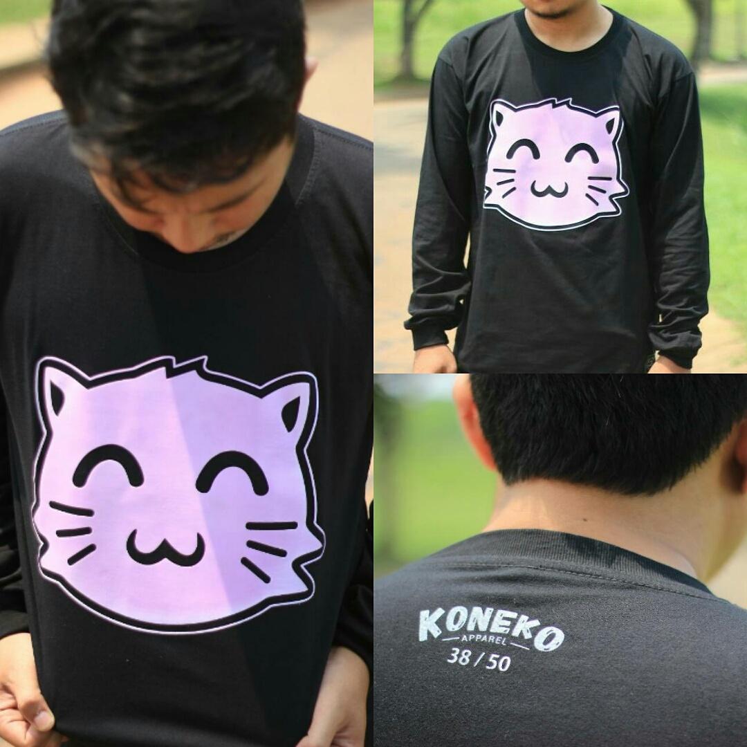 Muezza Pt.2 LS | IDR 175k | M,L,XL | Free sticker pack &amp; keychain | WA : 087770756000 or Line : gbe6520c