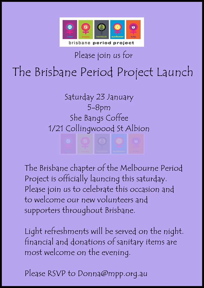 PeriodProjBris's tweet photo. Thank you @clementine_ford for supporting the launch of @PeriodProjBris this weekend.@PeriodProjMelb @PeriodProjSyd https://t.co/JtJ5KhSANC