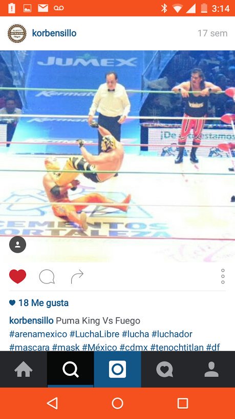 RT @FanLucha: Sigan a <a href="/PumaKingOficial/">🇲🇽 Puma King</a> el Luchador internacional del #CMLL #QuieroLaMáscara