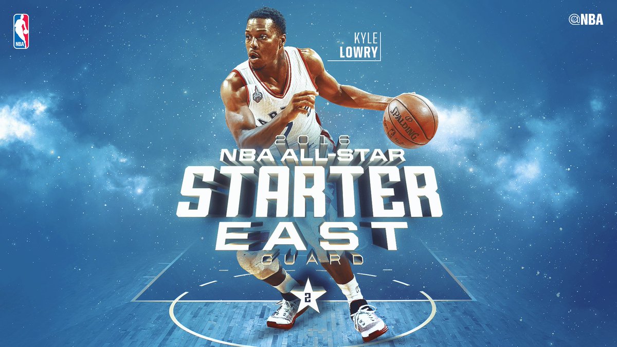 Eastern Conference All-Star Starter @KLow7 of the <a href="/Raptors/">Toronto Raptors</a>! #NBAAllStarTO
