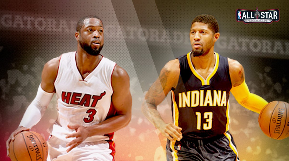 Gatorade's tweet photo. The biggest rivals make the best teammates. #NBAAllStarTO https://t.co/teZWJPdff3