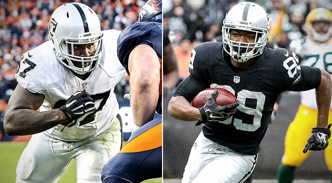 Raiders's tweet photo. Two Raiders have been named to @Gil_Brandt's All-Rookie team!

Read: https://t.co/ayOal6Wk6E https://t.co/5HLSEXvN6r