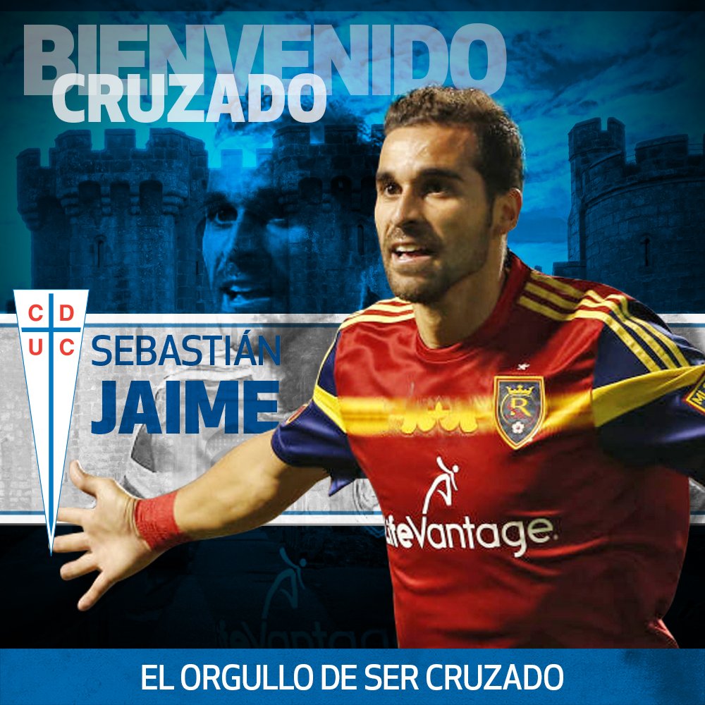 Cruzados's tweet photo. [NotaMásLeída] Sebastián Jaime es el nuevo refuerzo de #LosCruzados. Revisa los detalles: https://t.co/tYs3sA12aB https://t.co/1fLuTSE76p