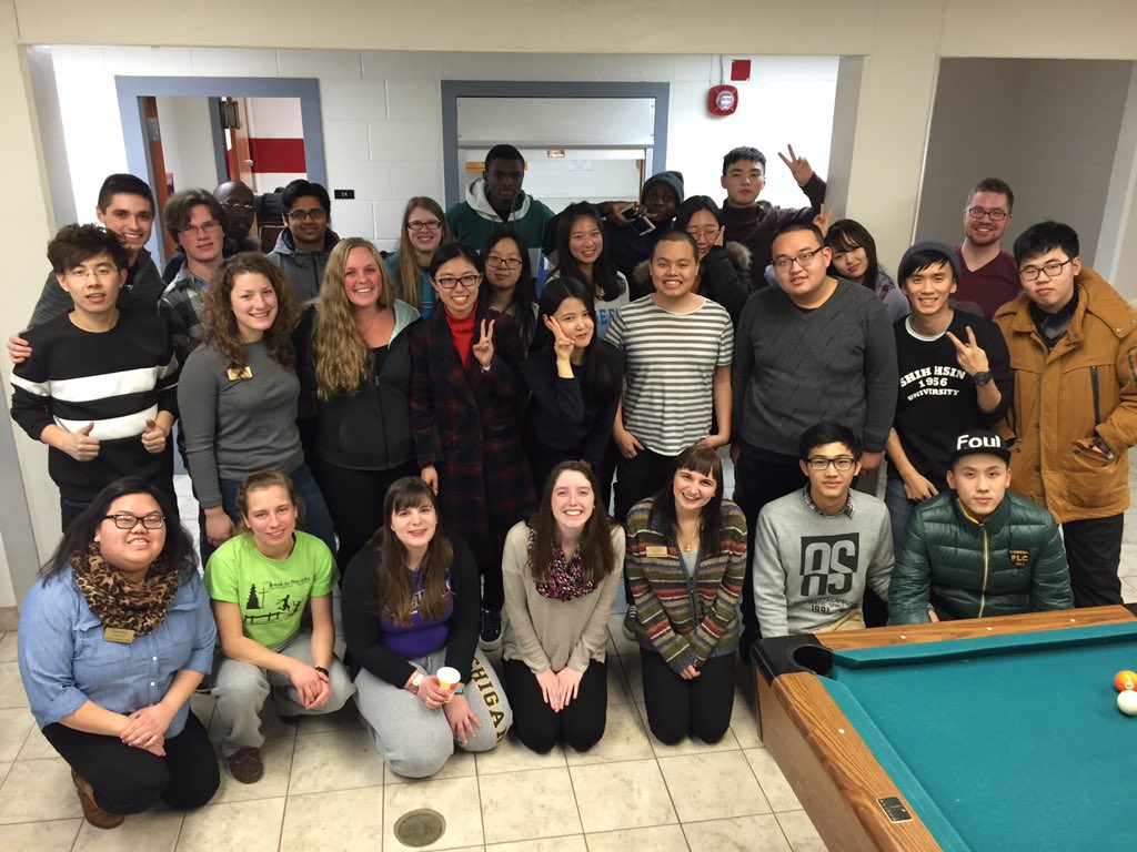 iamsuziech's tweet photo. McMillan & Grimm welcoming our International Students for the spring '16 semester! #uwrfRA #uwrfsaa #saa705 https://t.co/on6YycOHnM