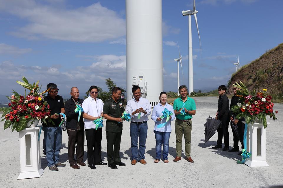 govph's tweet photo. View photos from @doe_ph, of the launching of a 54-MW wind farm in Pililla, Rizal: https://t.co/KRY9n9hanB https://t.co/zW3l9XbKWE