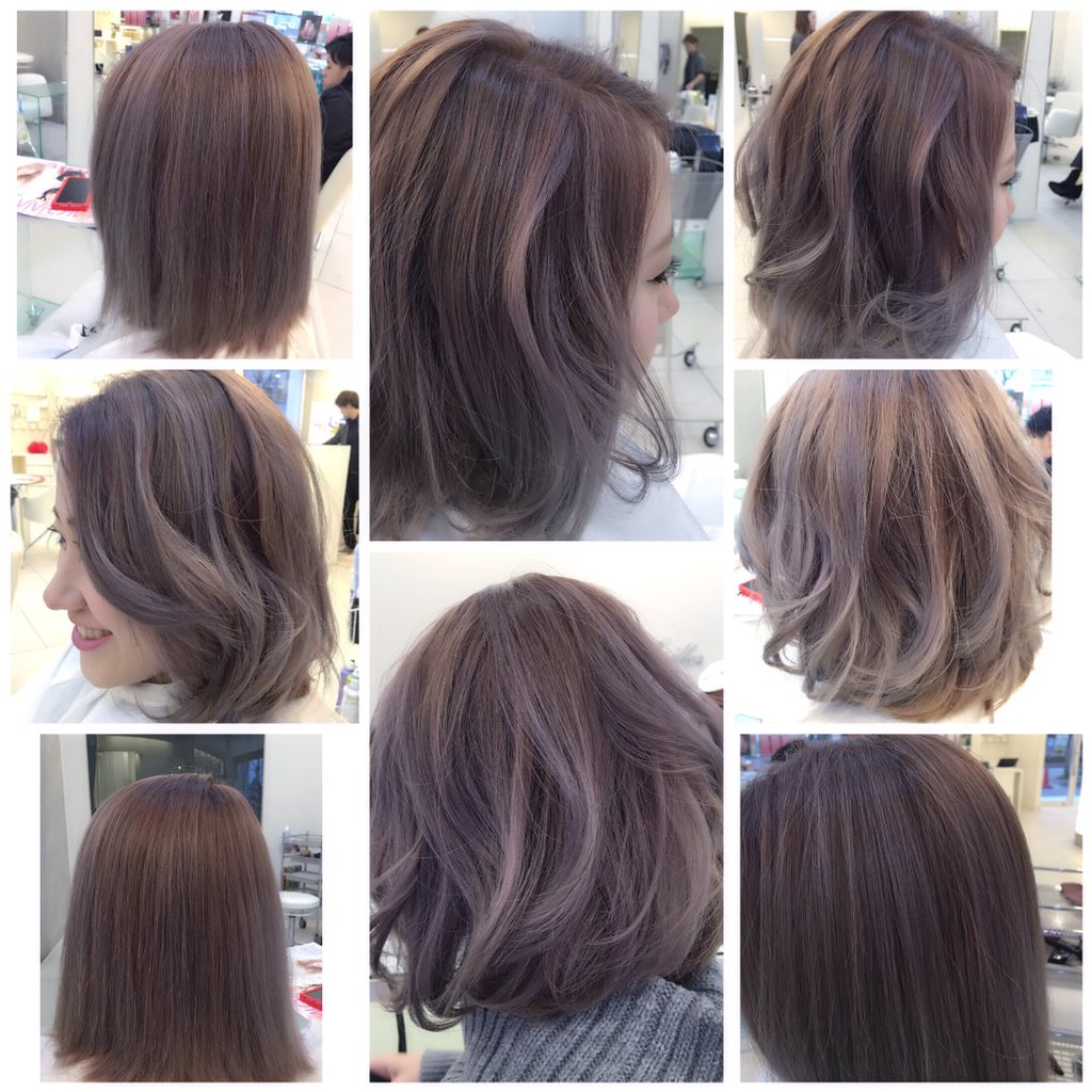 Twitter ನಲ ಲ ピンクパープルアッシュ ಹ ಯ ಶ ಟ ಯ ಗ