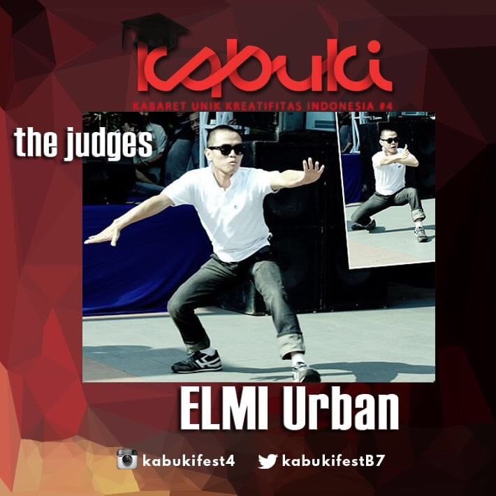 So this is the first judges for KABUKI FEST 4.The judge is the finalist of A.P.I season 2 this is Elmi Urban