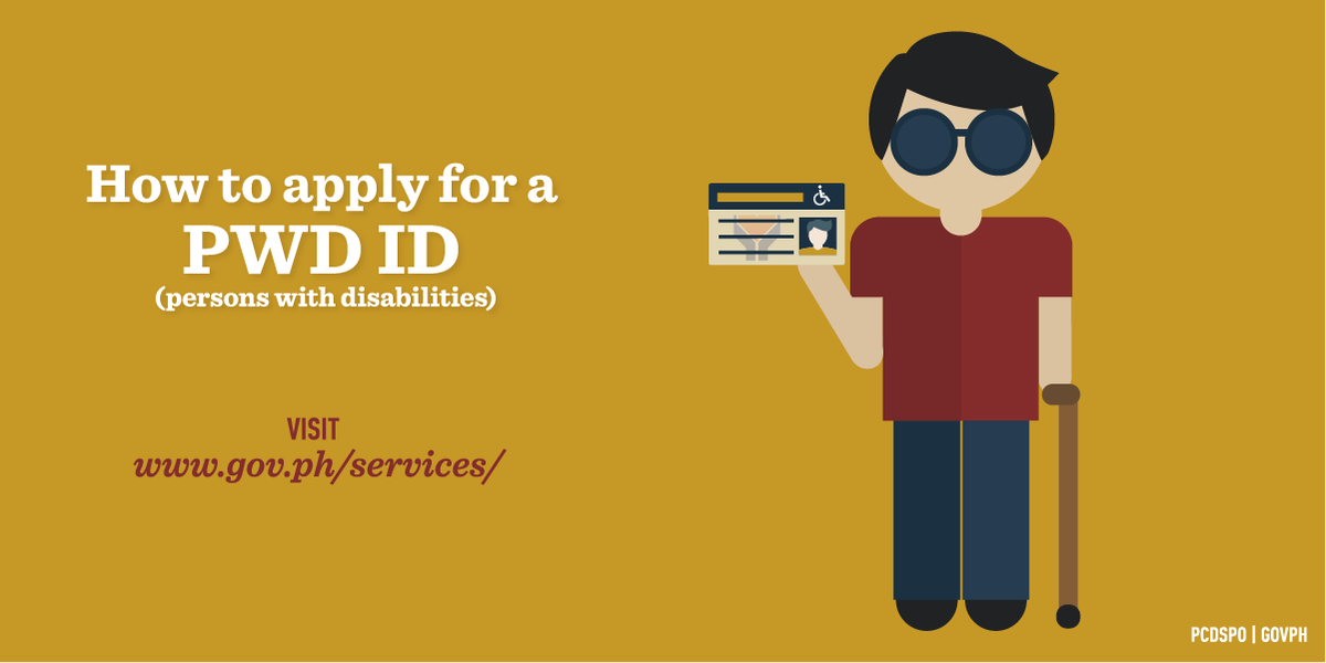 govph's tweet photo. How to apply for a Persons with Disabilities (PWD) ID, and the benefits that come with it: https://t.co/coZ12hscN2 https://t.co/ykmhuNUG2o