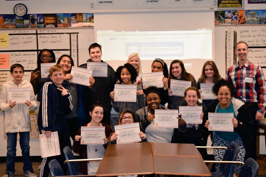 SNCommunities's tweet photo. First class to become Special Needs Certified. Love teaching young minds about #LoveandAcceptance https://t.co/YVE3zgh5yG