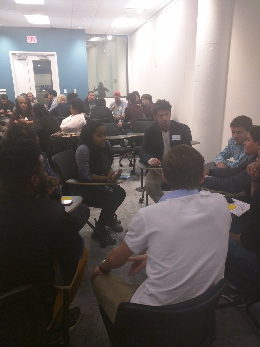 jtsimmons108's tweet photo. .@Pattonville_HS students participating in #TeenThinkTank @CIC_StLouis. Wonderful opportunity and great turn out! https://t.co/wn59ubqK2n