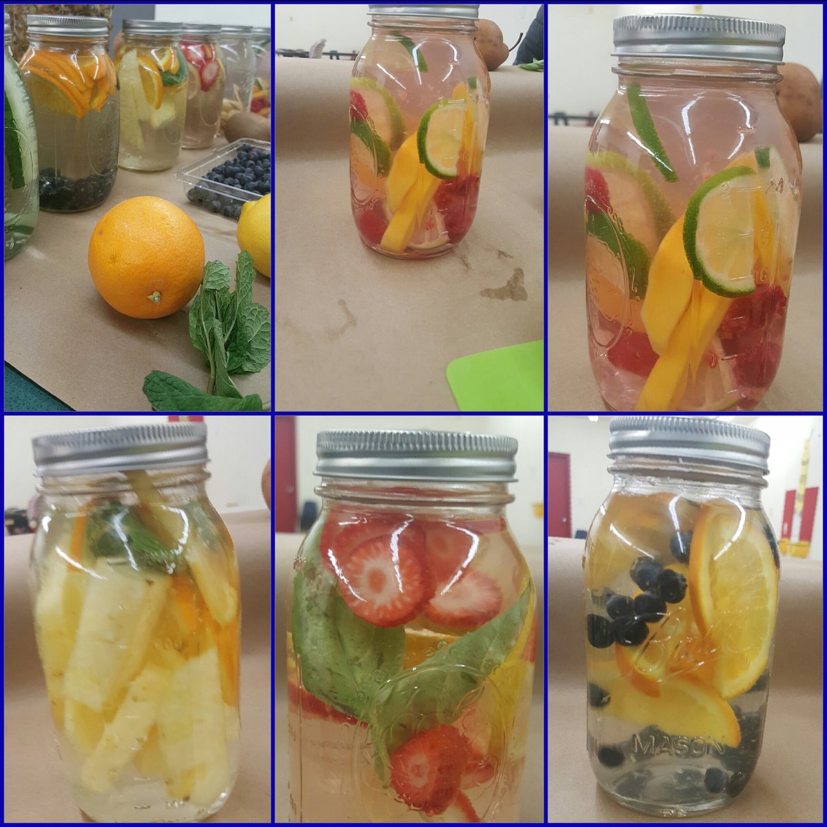 Fruit infused water #fruitwater #healthylivining