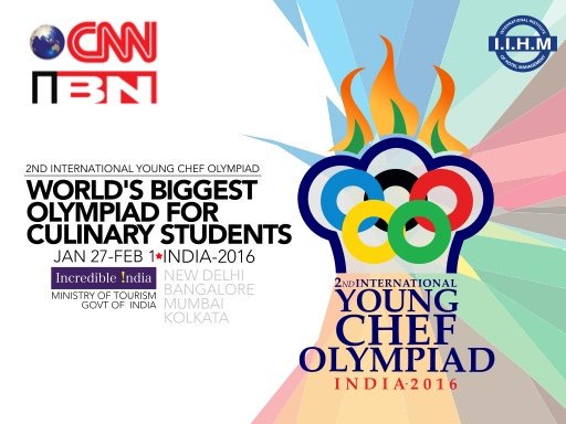 DirectorIIHM's tweet photo. From 27th till 1st Feb coming up world's largest culinary event YCO 2016 @IIHMHOTELSCHOOL @ycolympiad https://t.co/vwrCiFJWeb