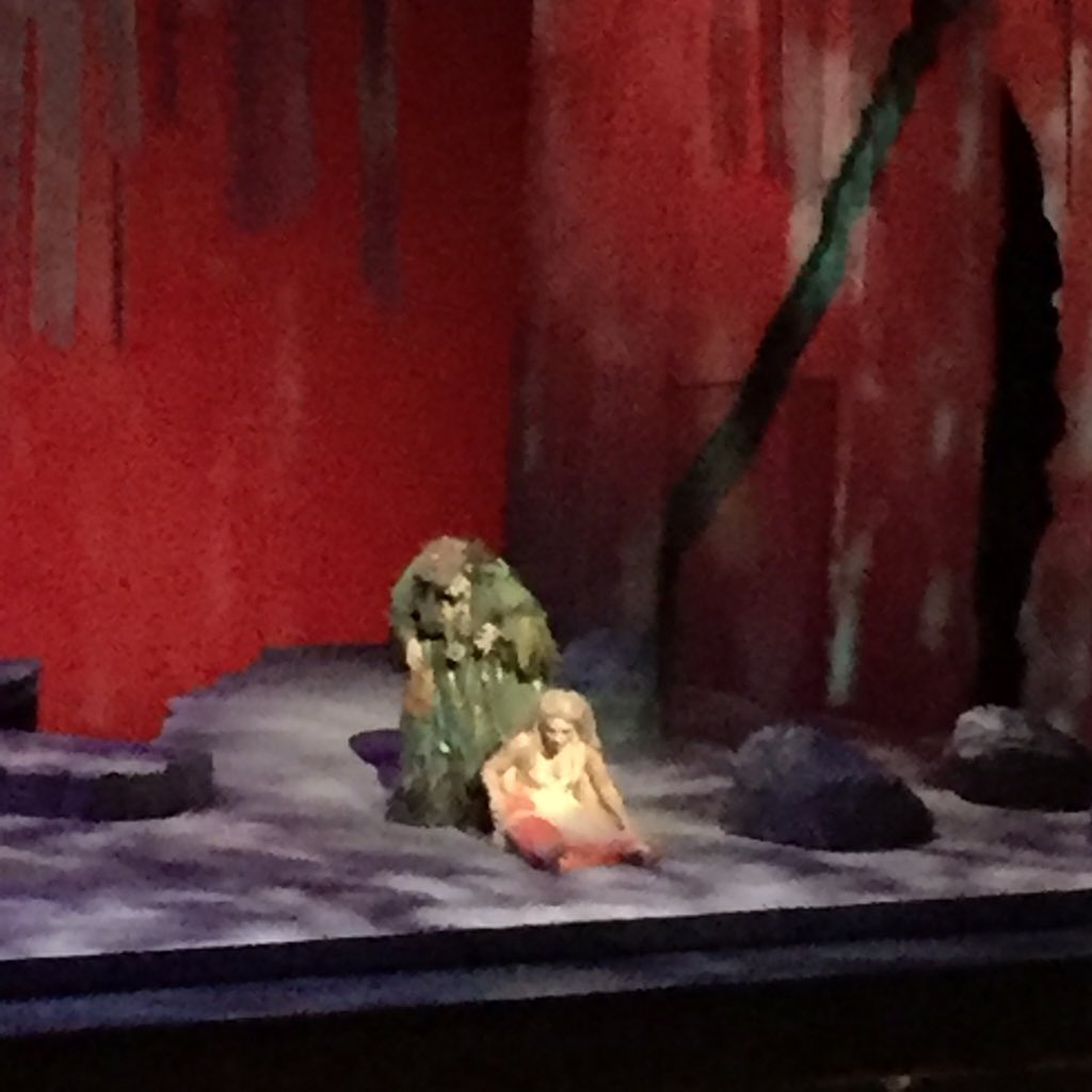 JoeyHuppert's tweet photo. Welcome to land!  #Rusalka #opera #dvorak @mnopera https://t.co/aW824TOY0u
