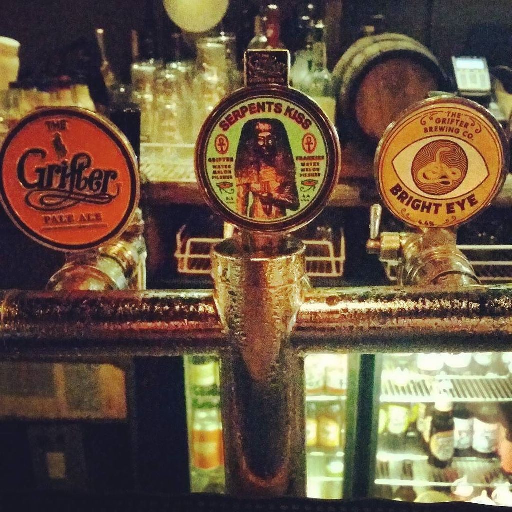 AP_Redfern's tweet photo. It's a Grifter TAP TAKEOVER!
Grifter Pale Ale, Serpents Kiss WATERMELON pilsner! Bright Eye - Bright Ale. #watermel… https://t.co/dSUuisn0bB