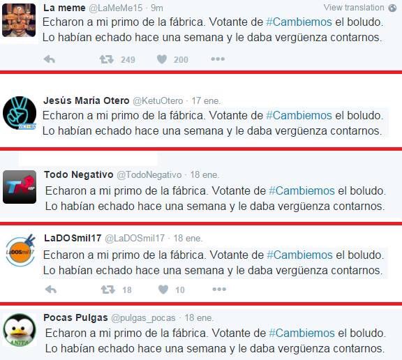 sinohayotra's tweet photo. Estos tipos, además de micromilitantes, son PELOTUDOS. ¿Realmente pensaban que no nos íbamos a dar cuenta? https://t.co/7l1zuc32Dk
