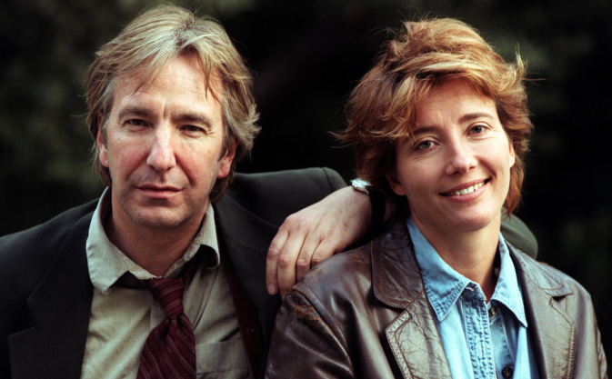 TheAVClub's tweet photo. A look at the transcendent cinematic partnership of Alan Rickman and Emma Thompson https://t.co/2WRnMrNxs5 https://t.co/QBi4MPvx40