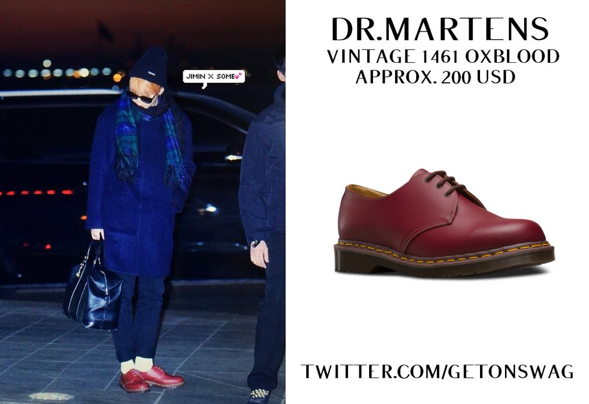 dr martens 1461 vintage oxblood