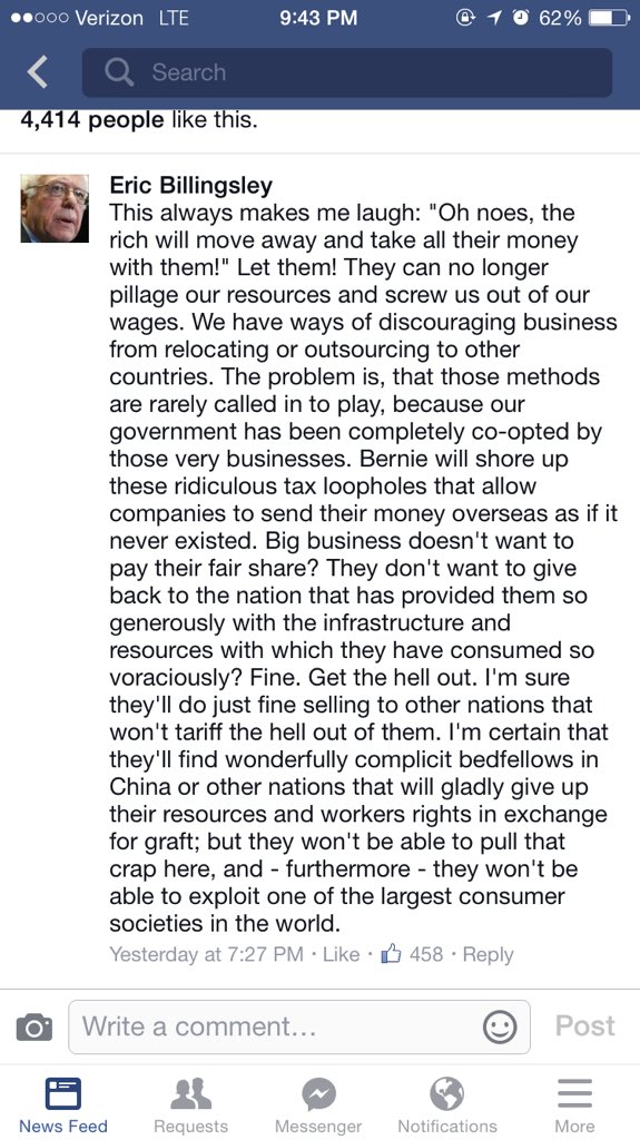 enter_yourself's tweet photo. You go random Facebook commenter! https://t.co/HLU4UvJlUr
