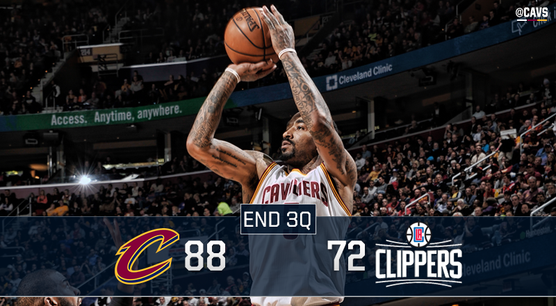 cavs's tweet image. Feelin it.

#CavsClippers BOX: on.nba.com/23i0X7y
